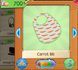 Carrot bib