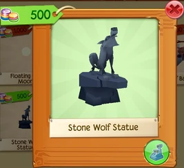 PlayWild StoneWolfStatue
