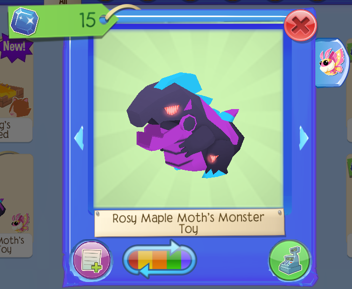 Rosy Maple Moth's Monster Toy | Animal Jam Wiki | Fandom