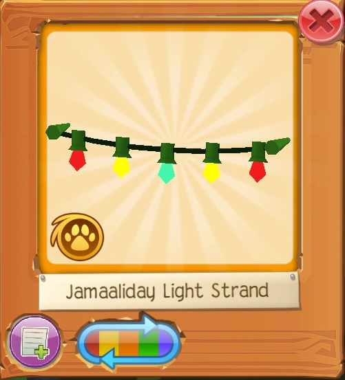 Jamaaliday Light Strand | Animal Jam Wiki | Fandom