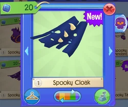 Spooky Cloak | Animal Jam Wiki | Fandom
