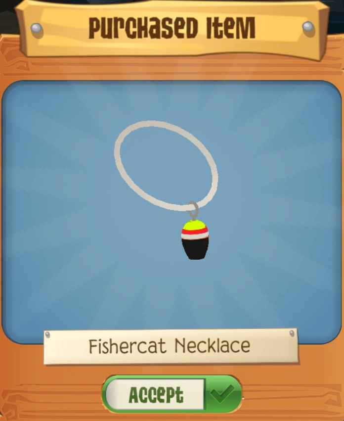 Fishercat Necklace Animal Jam Wiki Fandom