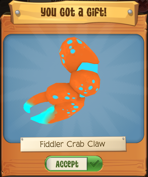Fiddler Crab Claw Animal Jam Wiki Fandom