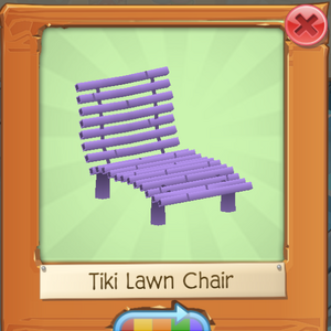 Tiki Lawn Chair Play Wild Wiki Fandom