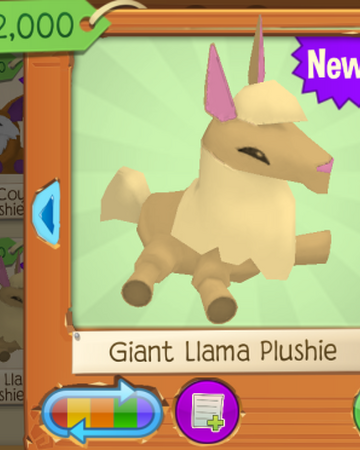 llama plushie aj