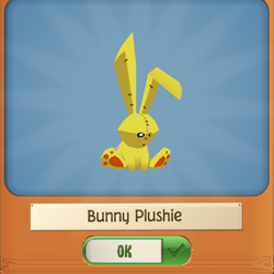 Bunny plushie aj top
