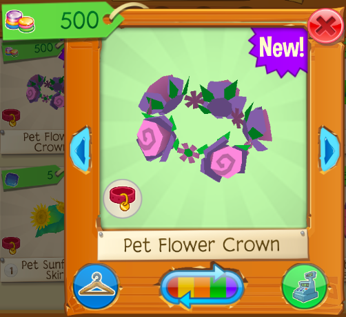 Pet Flower Crown Animal Jam Wiki Fandom