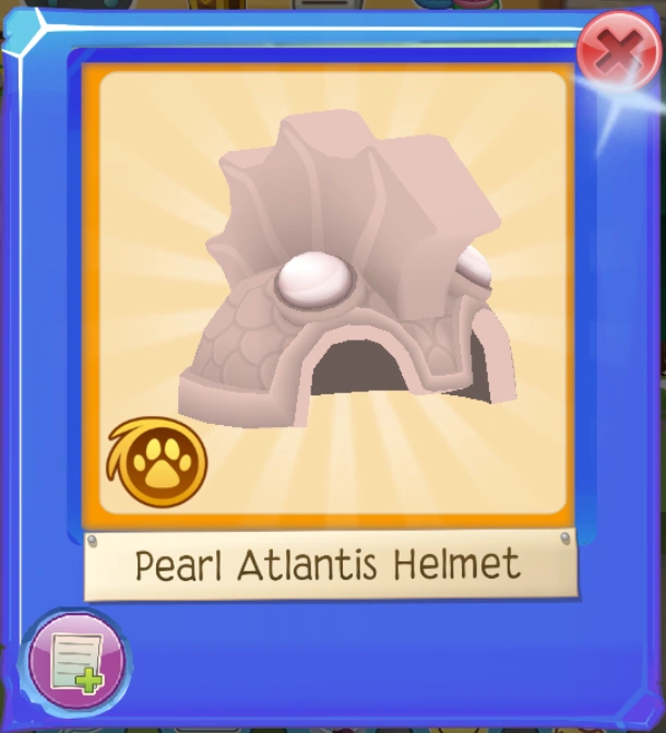 Pearl Atlantis Helmet Animal Jam Wiki Fandom
