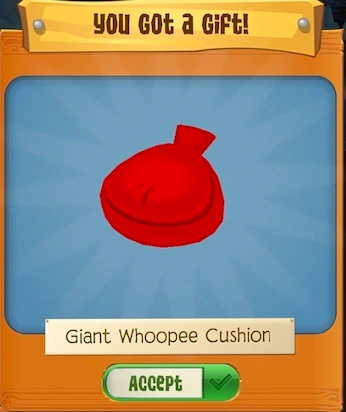 Giant Whoopee Cushion Animal Jam Wiki Fandom