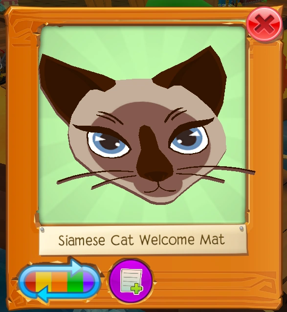 Siamese Cat Mat Animal Jam Wiki Fandom