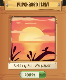 Setting Sun Wallpaper