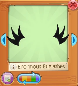 Enormous eyelashes 1