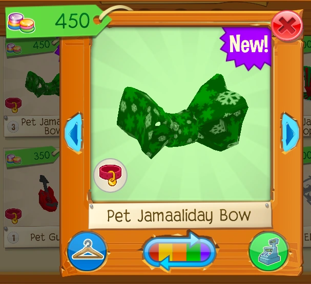 Pet Jamaaliday Bow Animal Jam Wiki Fandom
