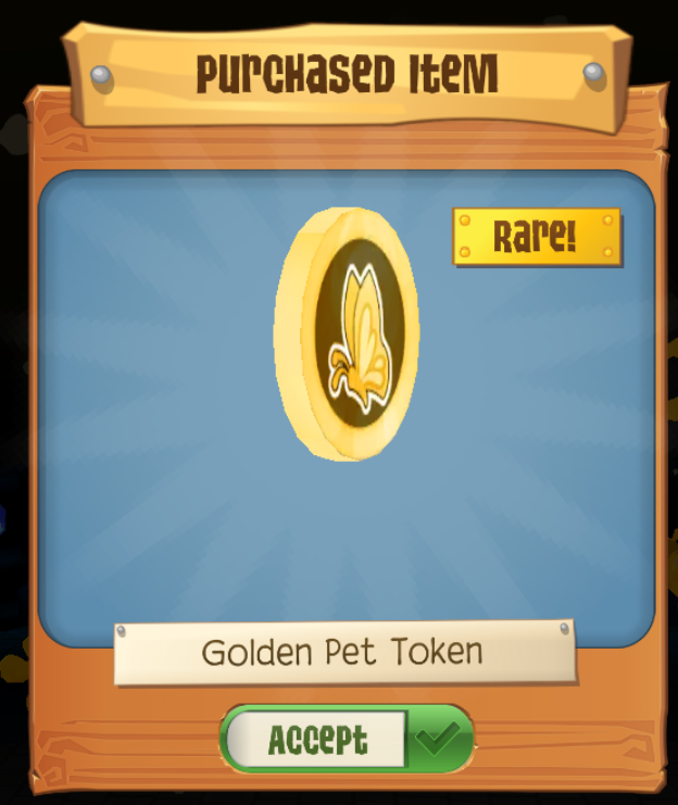 ANIMAL JAM: NEW GOLDEN PET! 