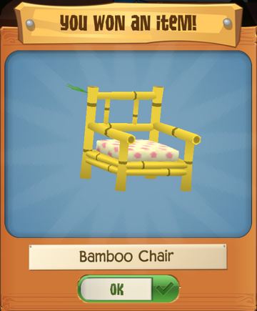 Bamboo chair animal crossing clearance