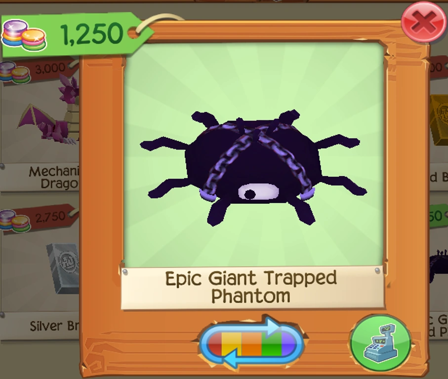 Epic Giant Trapped Phantom | Animal Jam Wiki | Fandom