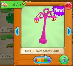 Lucky Clover Street Lamp | Animal Jam Wiki | Fandom