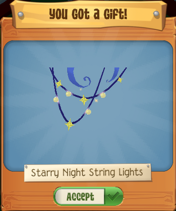 Starry night 2024 string lights