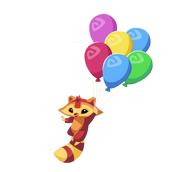 Raccoonballons