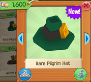 Rare Pilgrim Hat