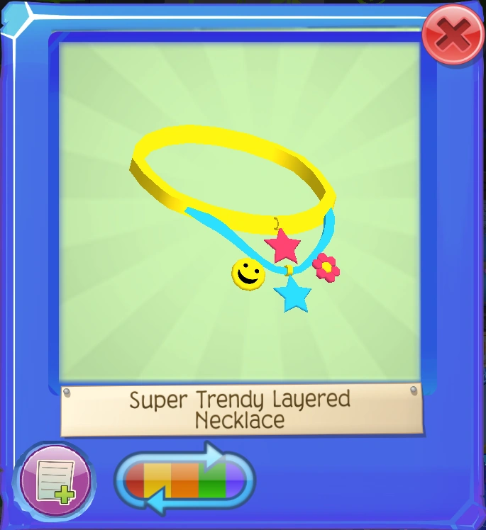 Super Trendy Layered Necklace | Animal Jam Wiki | Fandom