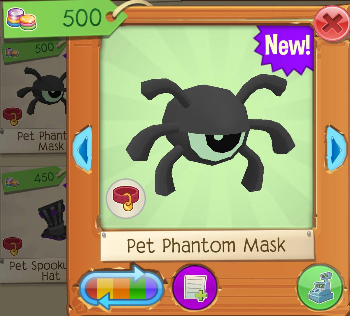 Pet Phantom Mask | Animal Jam Wiki | Fandom