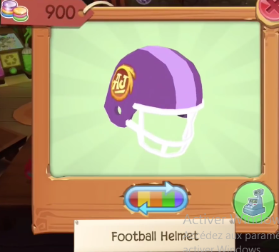 Golden Football Helmet of Participation, Roblox Wiki