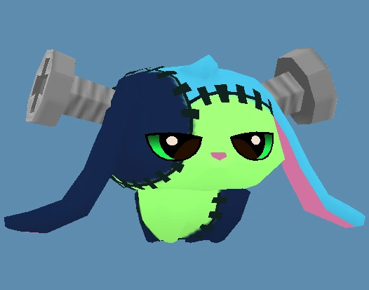 フワニャン Pet Frankenbunny | Animal Jam Wiki | Fandom