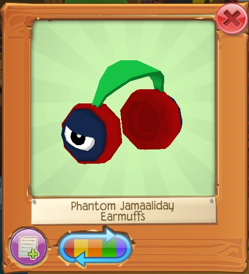 Phantom Jamaaliday Earmuffs Animal Jam Wiki Fandom