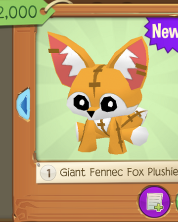 animal jam fox plushie