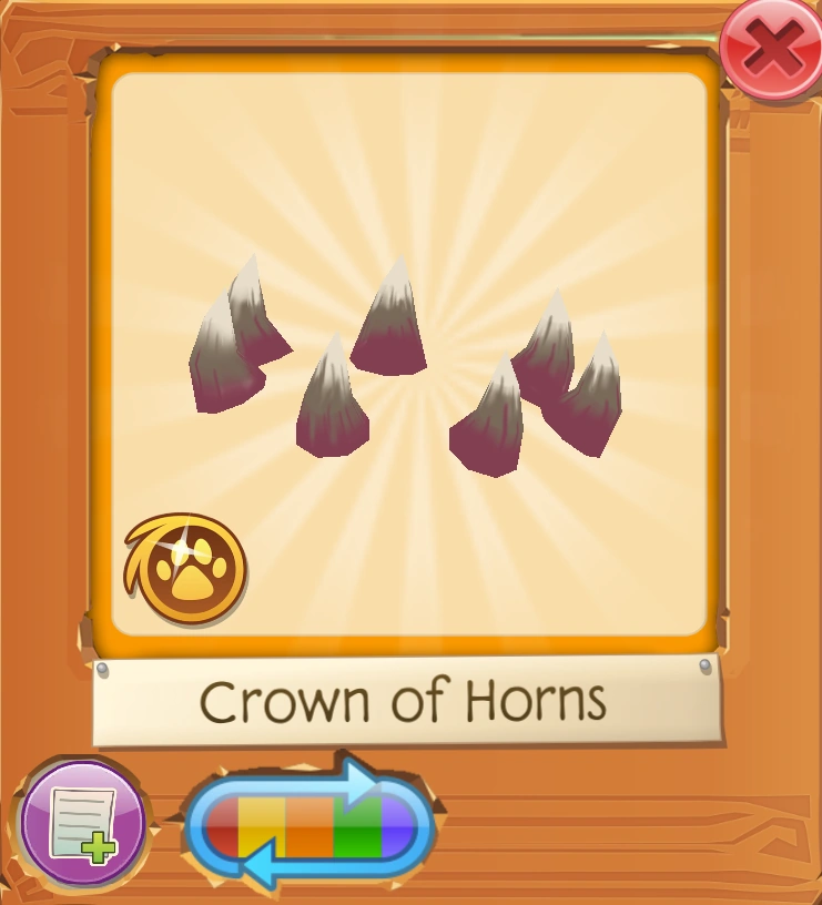 Crown of Horns Animal Jam Wiki Fandom
