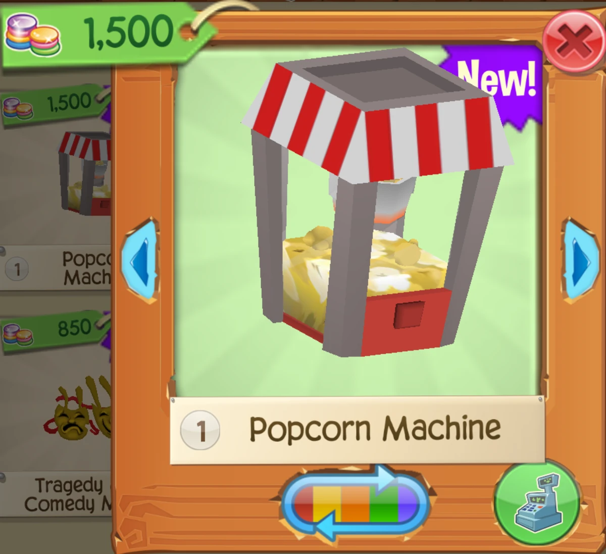 Popcorn Machine Animal Jam Wiki Fandom
