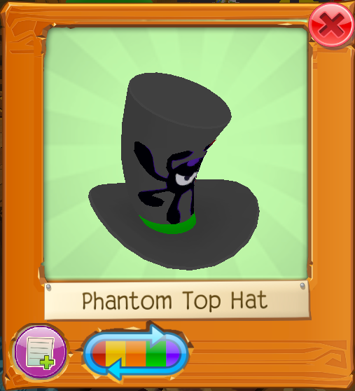 Phantom Top Hat Animal Jam Wiki Fandom
