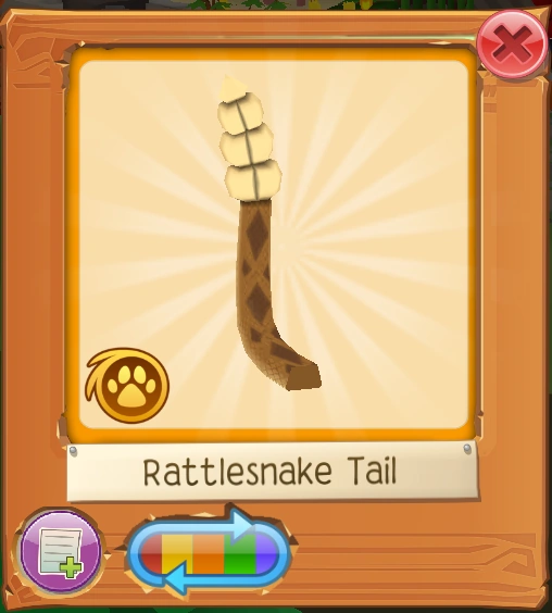 Rattlesnake Tail Animal Jam Wiki Fandom