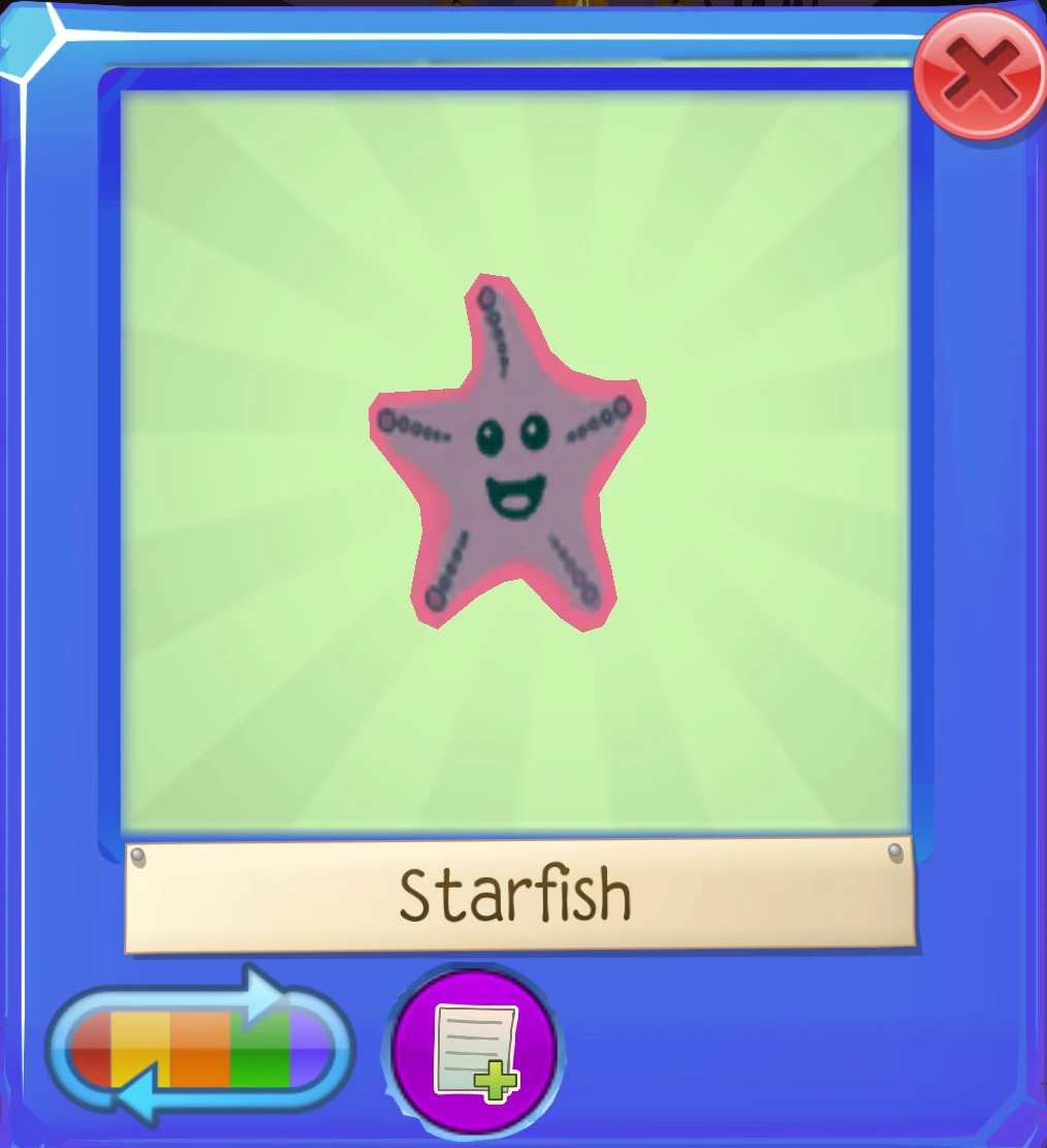 Starfish | Animal Jam Wiki | Fandom