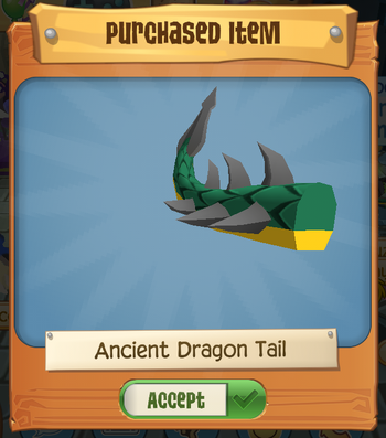 Ancient Dragon tail (2)