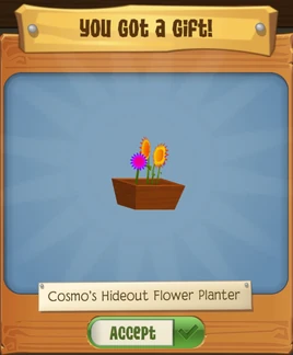Cosmo Flower Planter