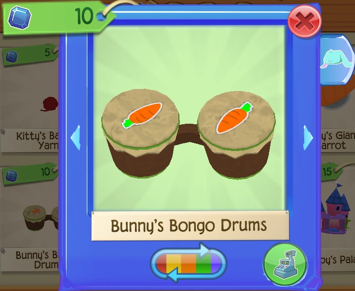 Bunny's Bongo Drums Animal Jam Wiki Fandom