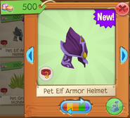 Pet elf armor helmet 4