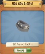 Elf Armor Boots from Daily Spin