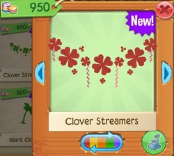 ☆*JAM CLOVER☆*。 Clover Streamers | Animal Jam Wiki | Fandom