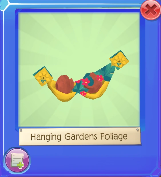 Hanging Gardens Foliage Animal Jam Wiki Fandom