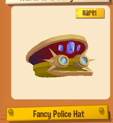 Fancy Police Hat/Leilani | Animal Jam Wiki | Fandom