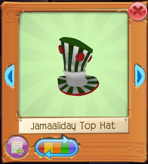 Jamaaliday Top Hat/Phantom Hunt Animal Jam Wiki Fandom