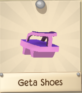 Rare Geta Shoes original name