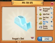Detail of the Pet Rockhopper Bundle