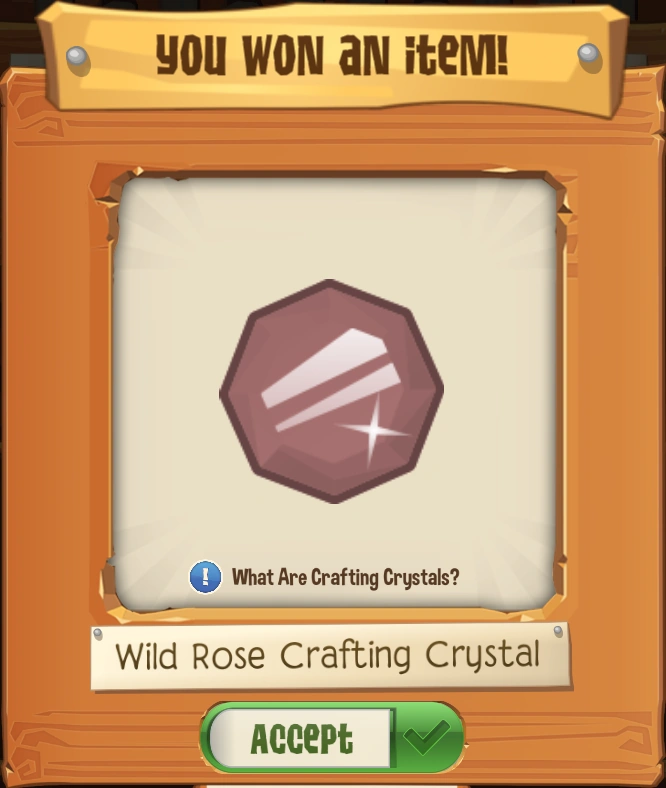 Wild Rose Crafting Crystal | Animal Jam Wiki | Fandom