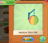 First design of Rainbow Disco Ball before it became sapphire