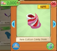 Rim cotton candy shoes.png (486 KB) Rare Item Monday variant