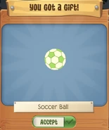 Soccer Ball obtainable through Pack Runs